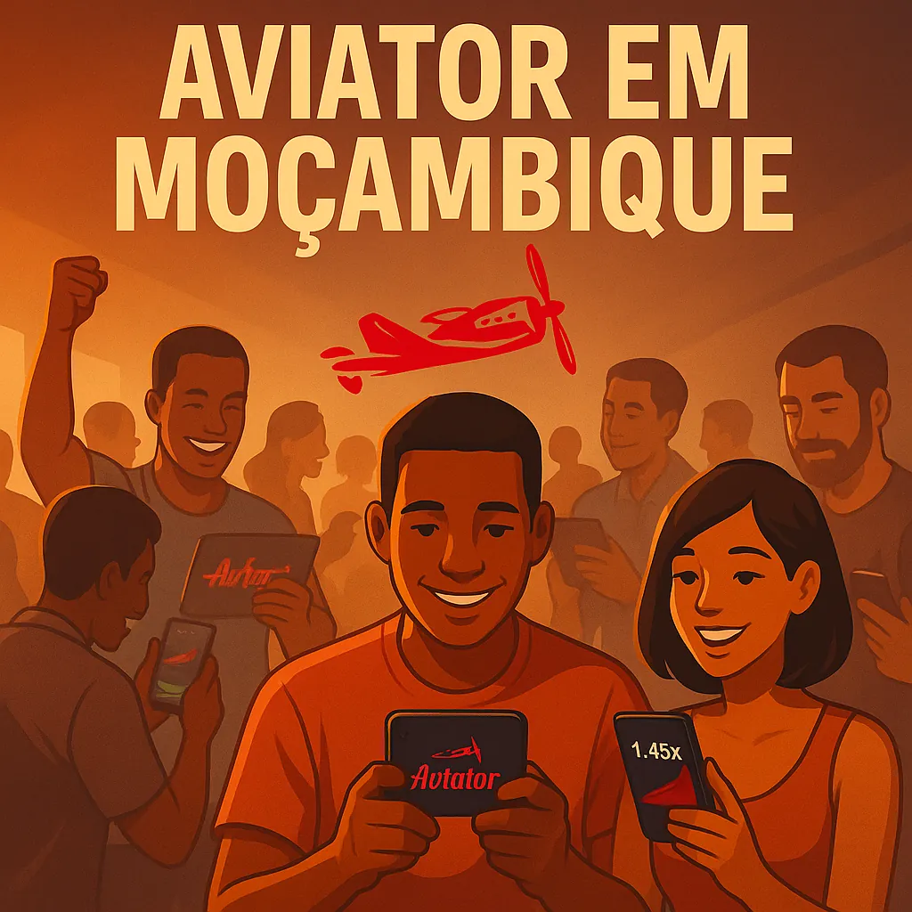 Jogadores divertindo-se com o jogo Aviator em seus telemóveis